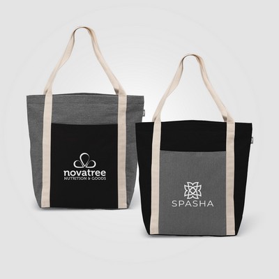 Spun - Recycled Cotton Blend Tote Bag - Silkscreen
