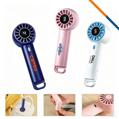 Chelton Desktop Carabiner Handheld Fan