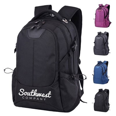 Waterproof Travel Laptop Backpack with Zip