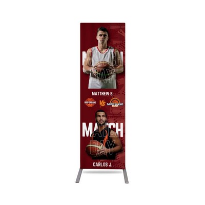 Economy EZ Extend Fabric Display Stand, Double Sided Package (2' x 6.5ft)