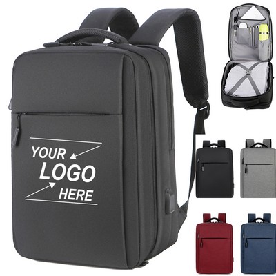 15.6" Travel Laptop Backpack - Durable and Spacious