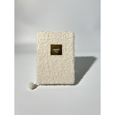 Soft wool travel notebook
