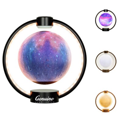 Floating Moon Speaker Lamp with LED Color Changing
