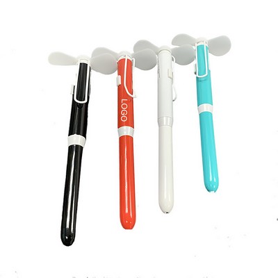 2" 1 Mini Fan Ballpoint Pen