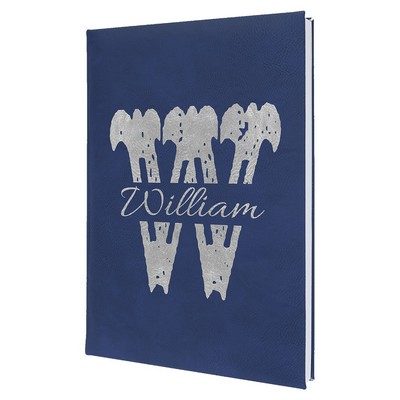 Leatherette Journal with Lined Notepad