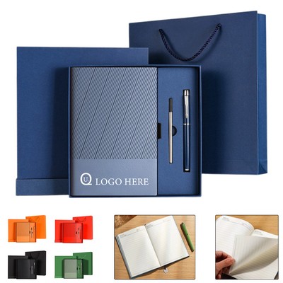 3-in-1 Executive Gift Set w/ Notebook, Pen and Refill
