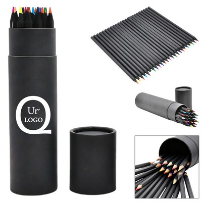 12-Color Pencil Set w/ Storage Tube