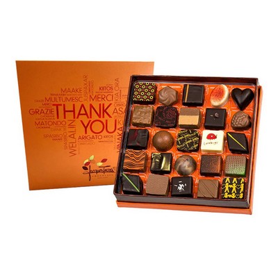 25 Piece Assorted Bonbons w/Thank You Sleeve