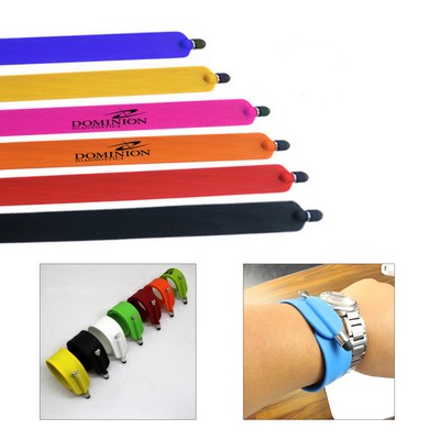Silicone Bracelet with Stylus