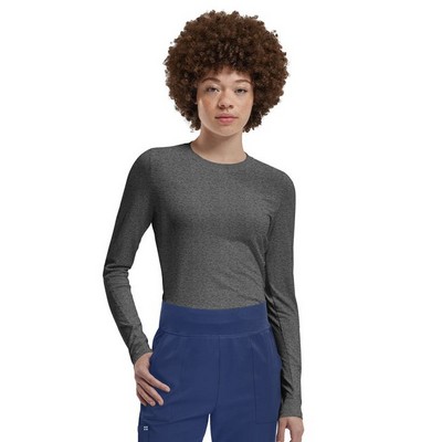 Women's Shirttail Hemline Underscrub Tee