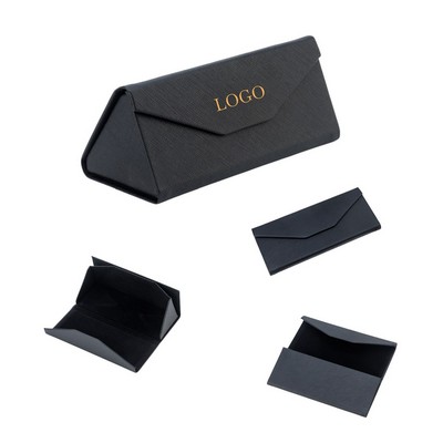Cross Foldable Eyeglass Case