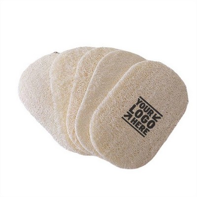 4 Packs Dishwashing Loofah Scrubber