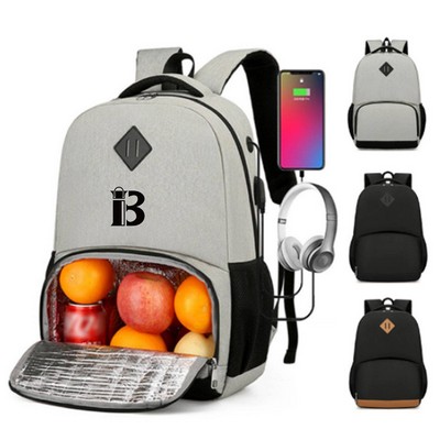 Oxford Work Backpack w/ Cooler Bag
