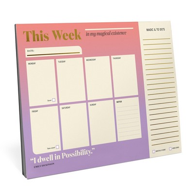 This Week In My Magical Existence (Inner-Truth® Undated Weekly Desktop Pla