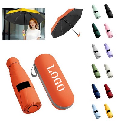 8 Ribs Folding Umbrella
