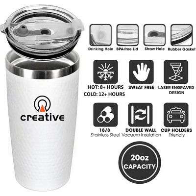 20 OZ Golf Stainless Steel Cup
