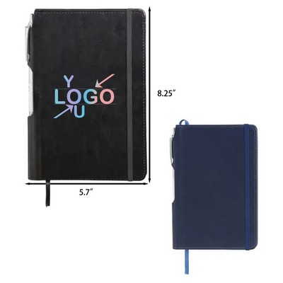 6" x 8.5" Viola Notebook with Pen