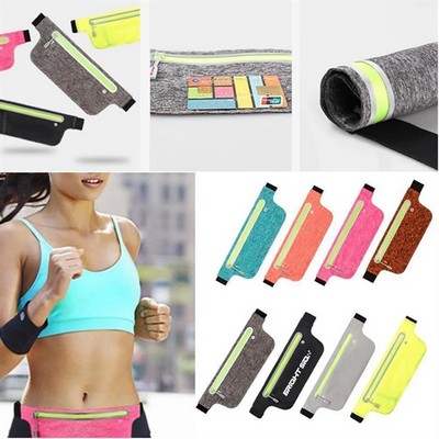 Ultra-Thin Stretch Fabric Running Belt