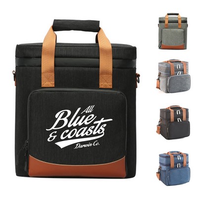 Triple Bottle Insulated Wine Tote Bag