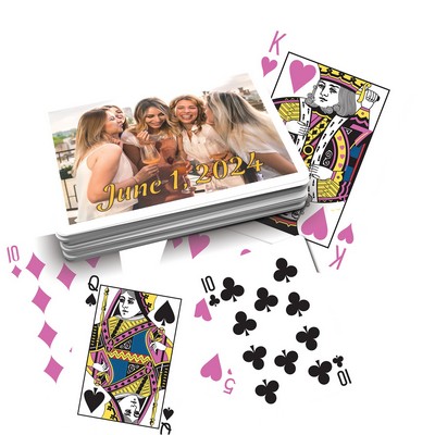 Pink Poker Deck