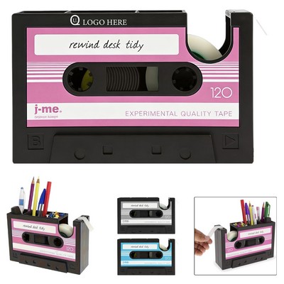 Multi-function Adhesive Tape and Pen Holder