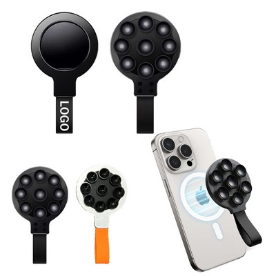 Magnetic Hands-Free Mirror Shower Phone Stand Holder