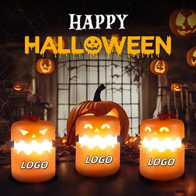 Halloween Portable Pumpkin LED Light