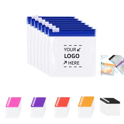 Zippered Pill Pouch Bags