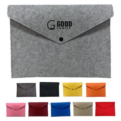 Felt File Handbag