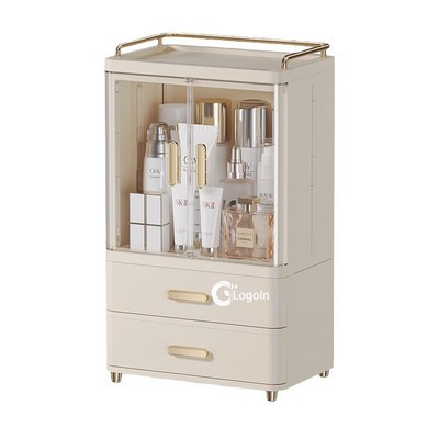 Cosmetics Makeup Storage Box Skincare Organizers with Drawers