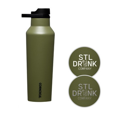 Corkcicle - 20oz Sport Canteen - Olive