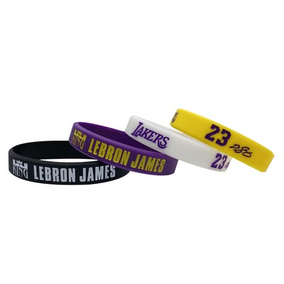 Silicone Wristbands -Debossed with 1 Color