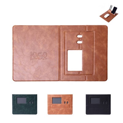 PU Leather Office Mouse Pad
