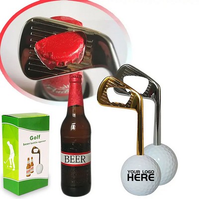 Golf Ball Club Bottle Opener