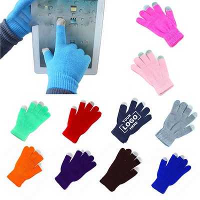 Warm Knitted Gloves