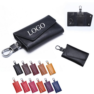 Unisex Premium Leather Key Holder Case