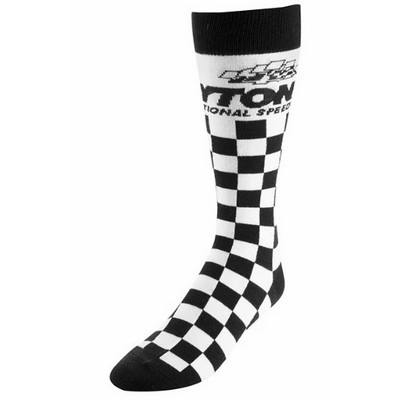 Custom Woven Knee High Dress Socks For Women
