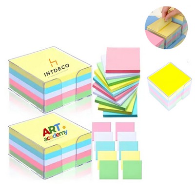750 sheets Sticky Note Pad with Clearly Holder