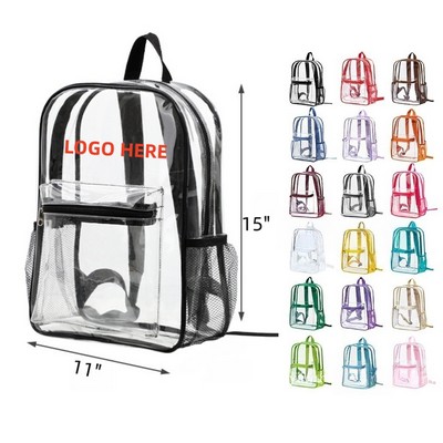 Clear PVC Backpack