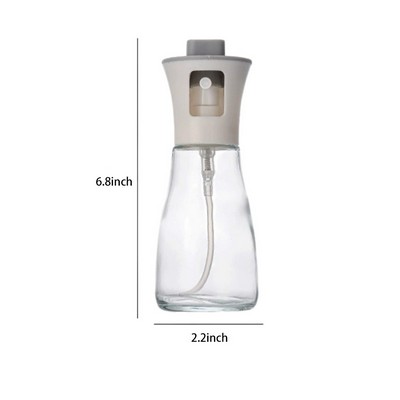 5 3/4 Oz Press Activated Glass Mist Oil Bottle