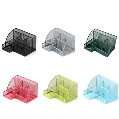 Multifunctional Mesh Desk Organizer