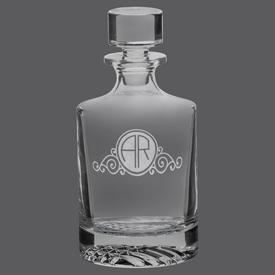 Polar Camel 850mL Round Glass Decanter