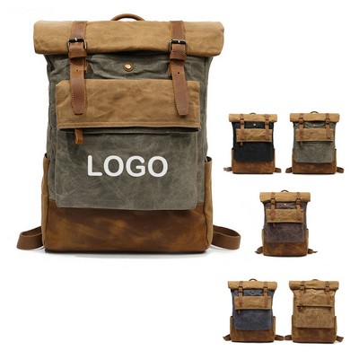 Waxed Canvas Travel Pack