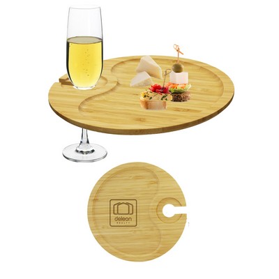 Bamboo Round Party Plate