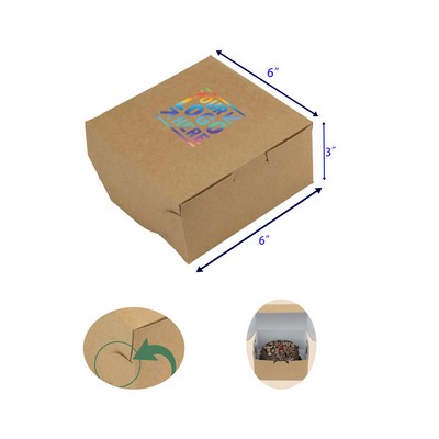 Secure Locking Reusable Bakery Box