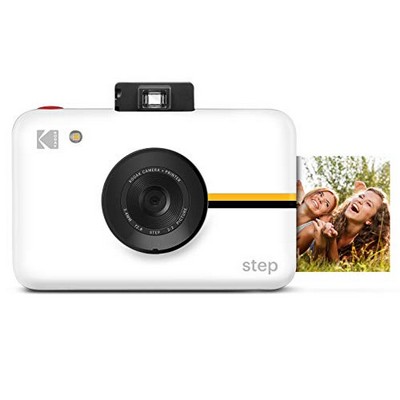Kodak Step Camera Instant Camera with 10MP Image Sensor, ZINK Zero Ink Technology, Classic Viewfi...