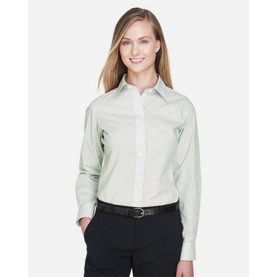 Devon & Jones Women's Crown Collection® Micro Tattersall Woven Dress Shirt - DG510W
