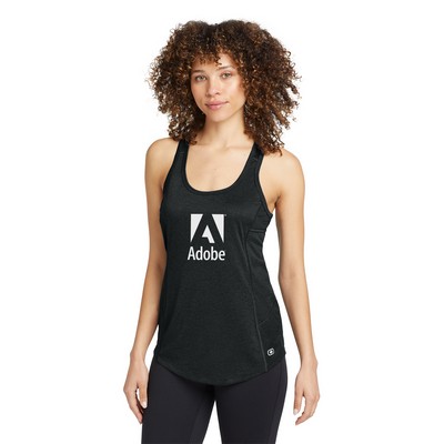 OGIO® Decorated Women's Racerback Pulse Tank