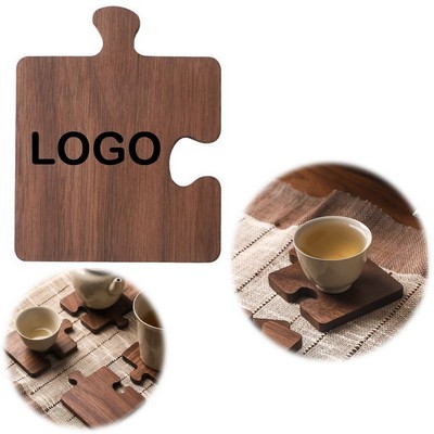 Artisan Wooden Coaster Set