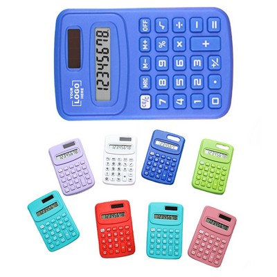 Mini Colorful Calculator Portable Pocket Size
